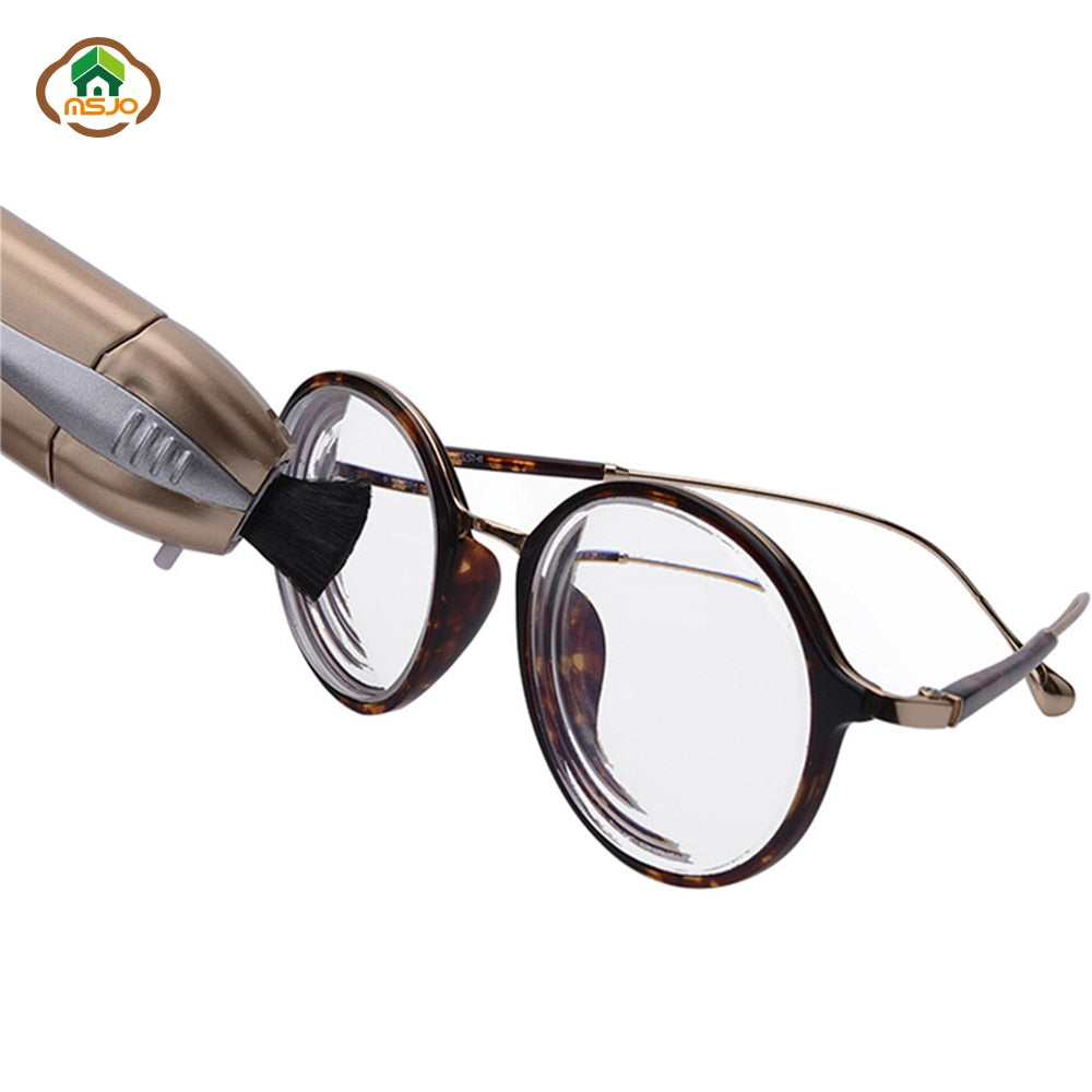 Portable Glasses Cleaner 2 in 1