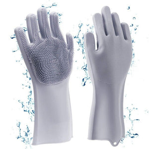 Multifunctional Cleaning Silicone Scrubby Gloves