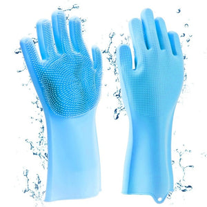 Multifunctional Cleaning Silicone Scrubby Gloves